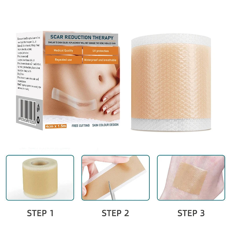 HORSE Silicone Gel Skin Patch Silicone Wound Repair Scar Patches Silicone Scar Patch Skincare Tools 2025
