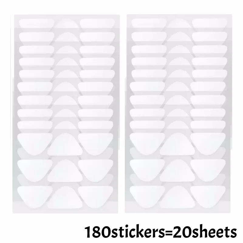 180/90pcs Forehead Smile Line Patches Invisible PE Nasolabial Anti-wrinkle Stickers for a Youthful Lift Gentle Skincare Tools